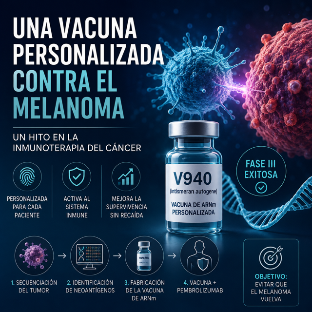 La sorprendente vacuna personalizada contra el melanoma